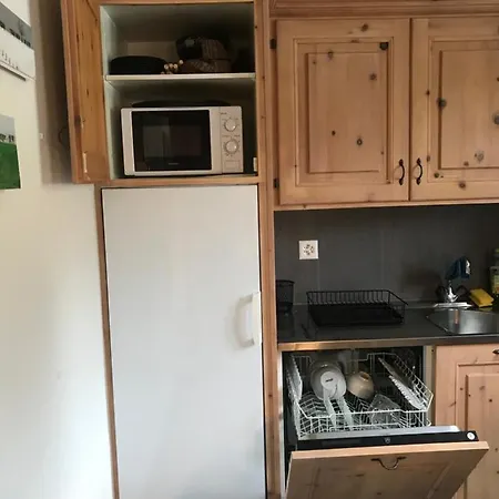 Aaa Allegra Rojo With Mountain View Daire Scuol